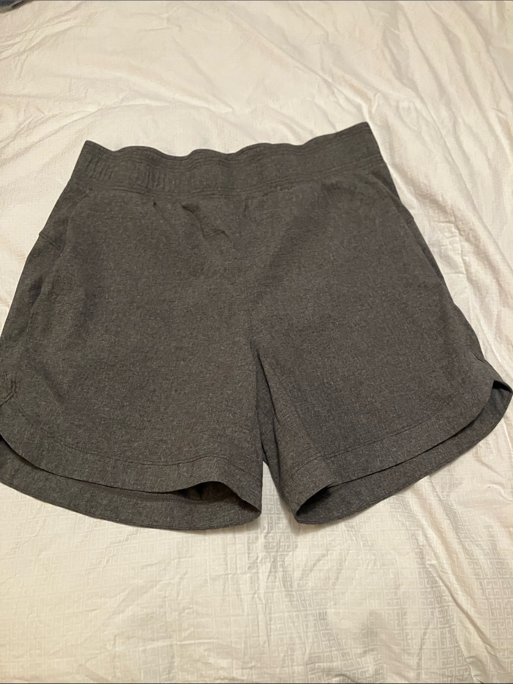 Tuff Athletics Charcoal Gray Athletic Shorts